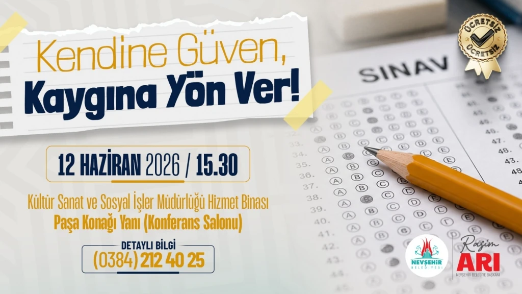 Nevşehir Belediyesi'nden LGS ve YKS'ye Destek