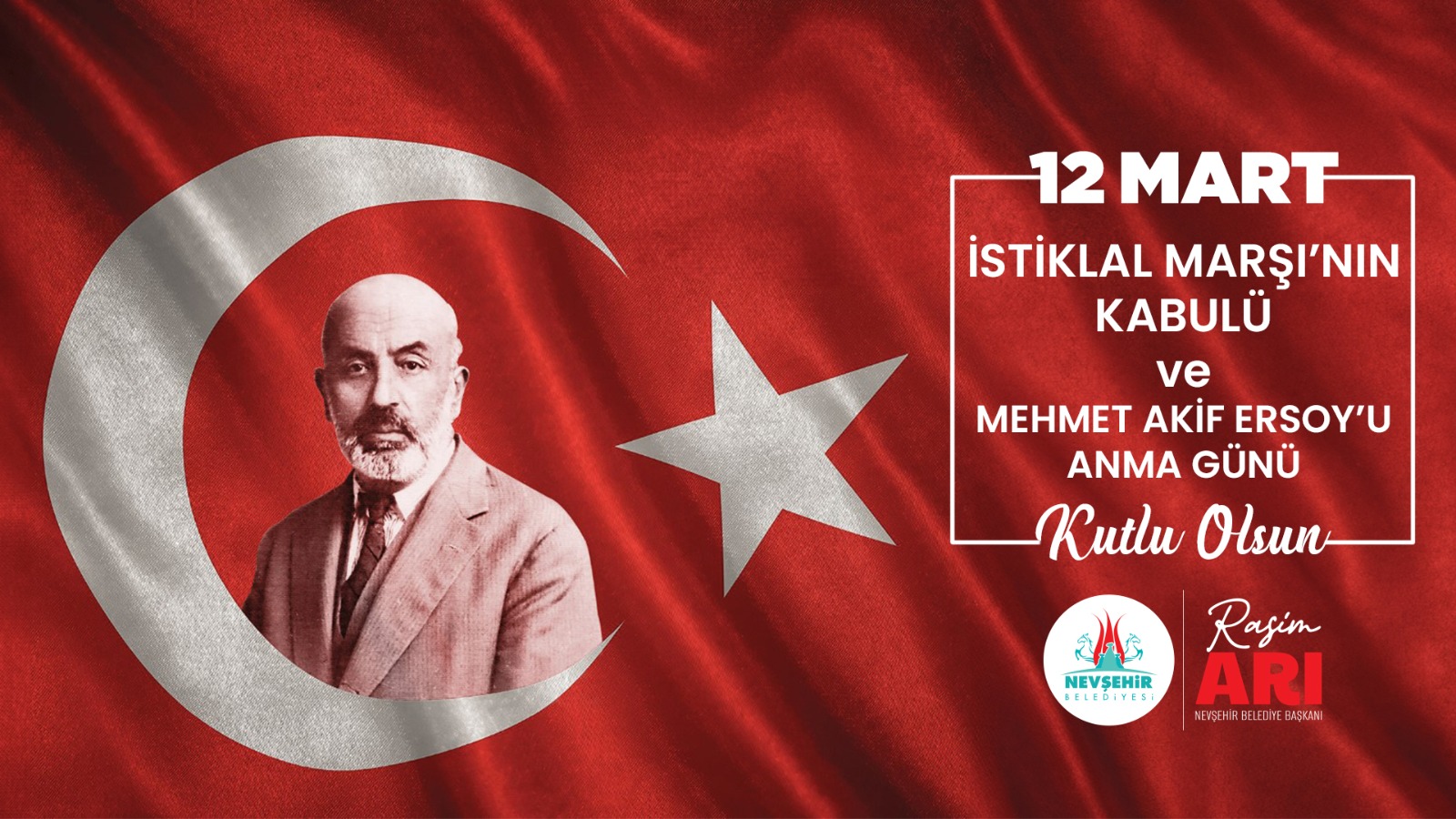 Başkan Arı &ldquo;12 Mart Kurtuluş M&uuml;cadelesinin Mısralara D&ouml;k&uuml;lm&uuml;ş Halidir&rdquo;
