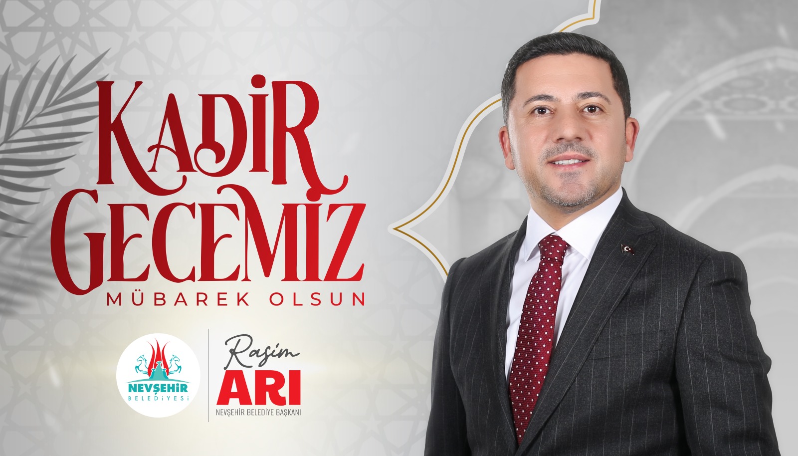 Başkan Rasim Arı&rsquo;dan Kadir Gecesi Mesajı