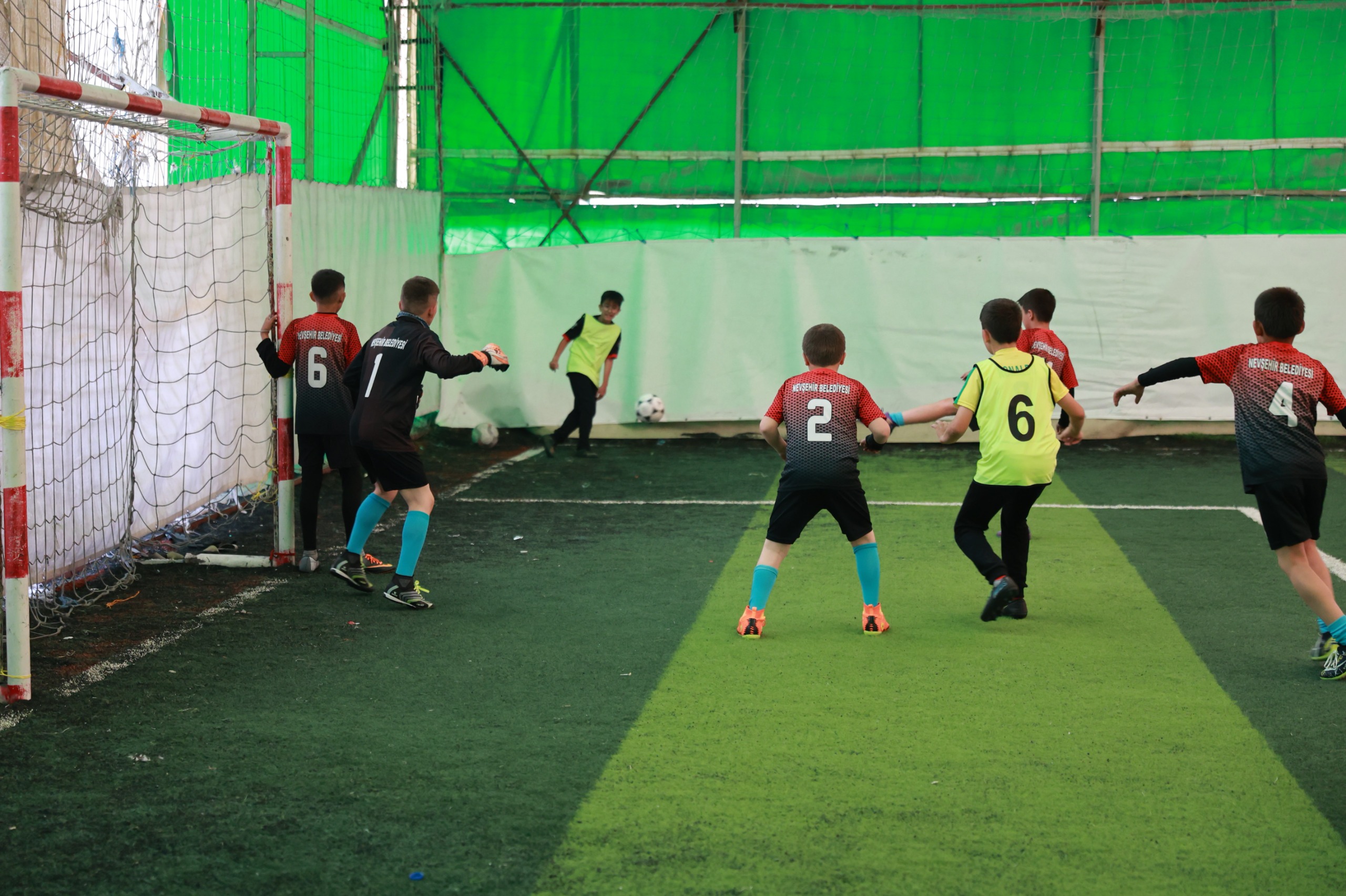 Nevşehir&rsquo;de İlkokullar Arası Futbol Turnuvası Coşkusu