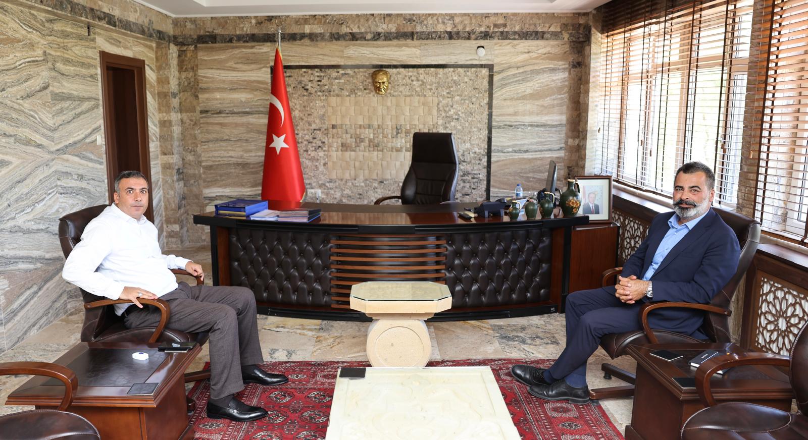Başkan Bul&rsquo;dan &Uuml;rg&uuml;p Kaymakamı Mesut Tabak&ccedil;ıoğlu&rsquo;na Ziyaret
