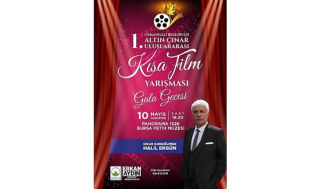 1. Altın &Ccedil;ınar Uluslararası Kısa Film Yarışması&rsquo;nda gala heyecanı