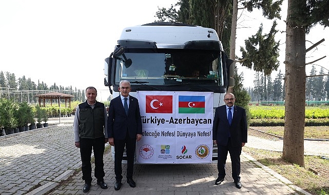 100 bin fidan kardeş &uuml;lke i&ccedil;in yola &ccedil;ıktı