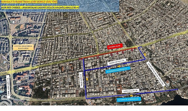 100. Yıl Bulvarı'nda asfalt &ccedil;alışması ger&ccedil;ekleştirilecek