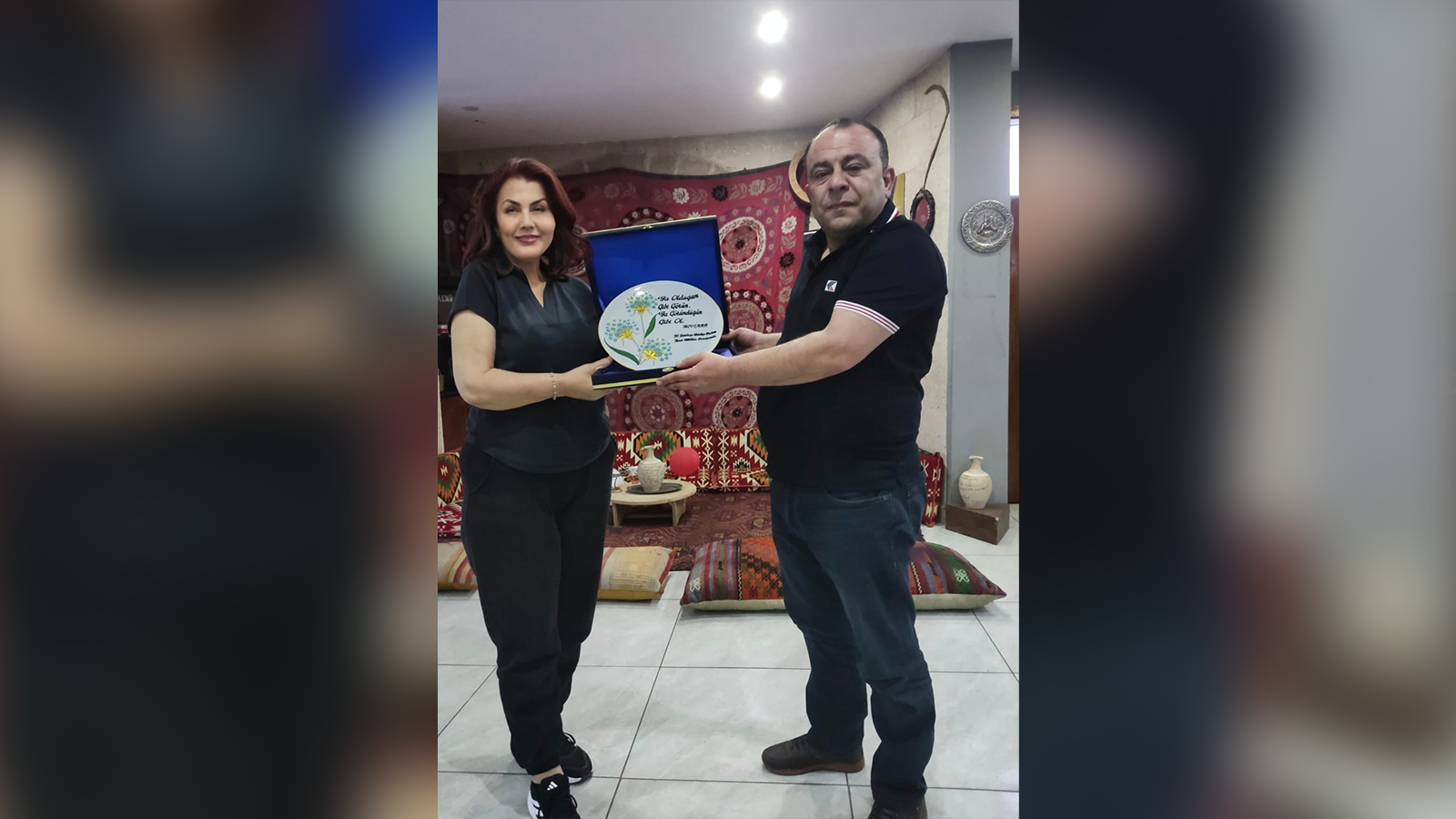 Başkan Taner İnce&rsquo;den H&uuml;lya Bilen&rsquo;e Anlamlı Ziyaret
