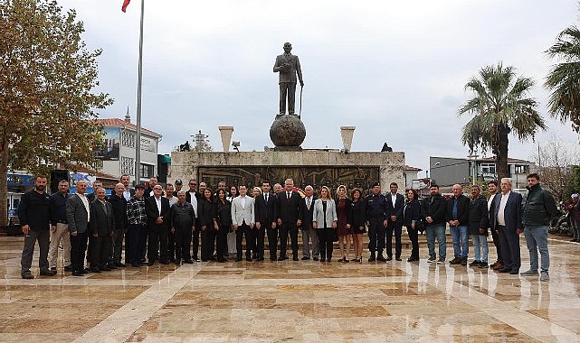 19 Ekim Muhtarlar G&uuml;n&uuml; Urla&rsquo;da kutlandı