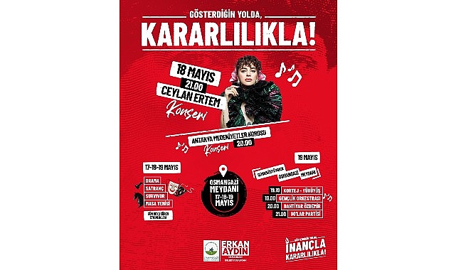 19 Mayıs Osmangazi&rsquo;de b&uuml;y&uuml;k coşkuyla kutlanacak