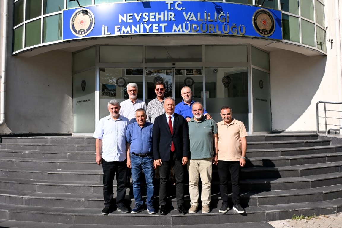 Nevşehir Emniyet M&uuml;d&uuml;r&uuml; Ali Loğoğlu&rsquo;na Nezaket Ziyareti