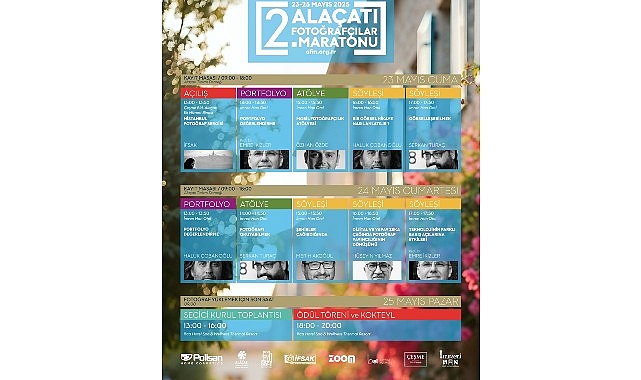 2. Ala&ccedil;atı Fotoğraf&ccedil;ılar Maratonu başladı