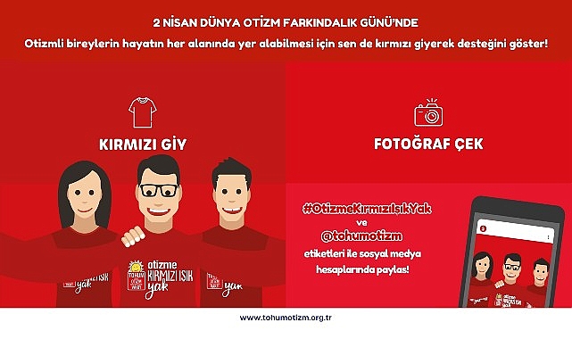 2 Nisan D&uuml;nya Otizm Farkındalık G&uuml;n&uuml;