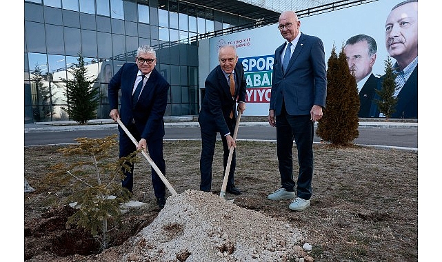2026 UEC Avrupa Pist Bisikleti Şampiyonası Kapsamında Konya&rsquo;da Anlamlı Ağa&ccedil; Dikimi