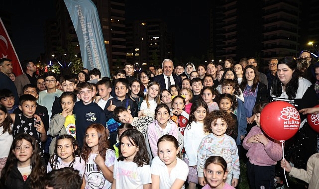 23 Nisan Parkı&rsquo;nda coşkulu a&ccedil;ılış
