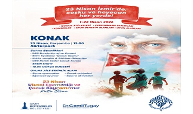 23 Nisan&rsquo;da kutlamaların adresi K&uuml;lt&uuml;rpark olacak