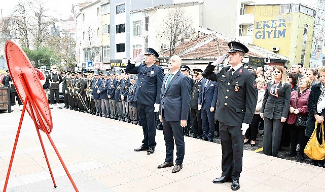 29 Ekim Cumhuriyet Bayramı &Ccedil;elenk Sunma T&ouml;reni Ger&ccedil;ekleştirildi