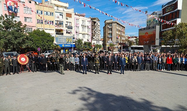 29 Ekim Cumhuriyet Bayramı &Ccedil;elenk T&ouml;reni Yapıldı