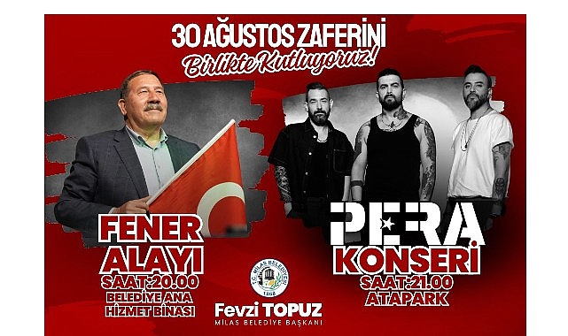 30 Ağustos Zafer Bayramı Coşkusu Fener Alayı ve &lsquo;Pera&rsquo; Konseriyle Yaşanacak
