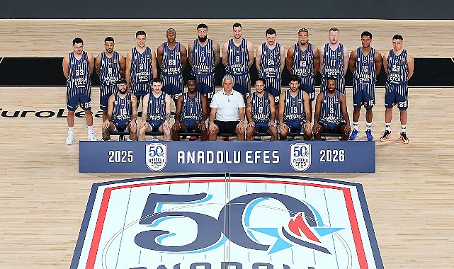 50. Yılını Kutlamaya Hazırlanan Anadolu Efes, 2025&ndash;26 Sezonu EuroLeague Medya G&uuml;n&uuml;&rsquo;n&uuml; Basketbol Gelişim Merkezi&rsquo;nde Ger&ccedil;ekleştirdi