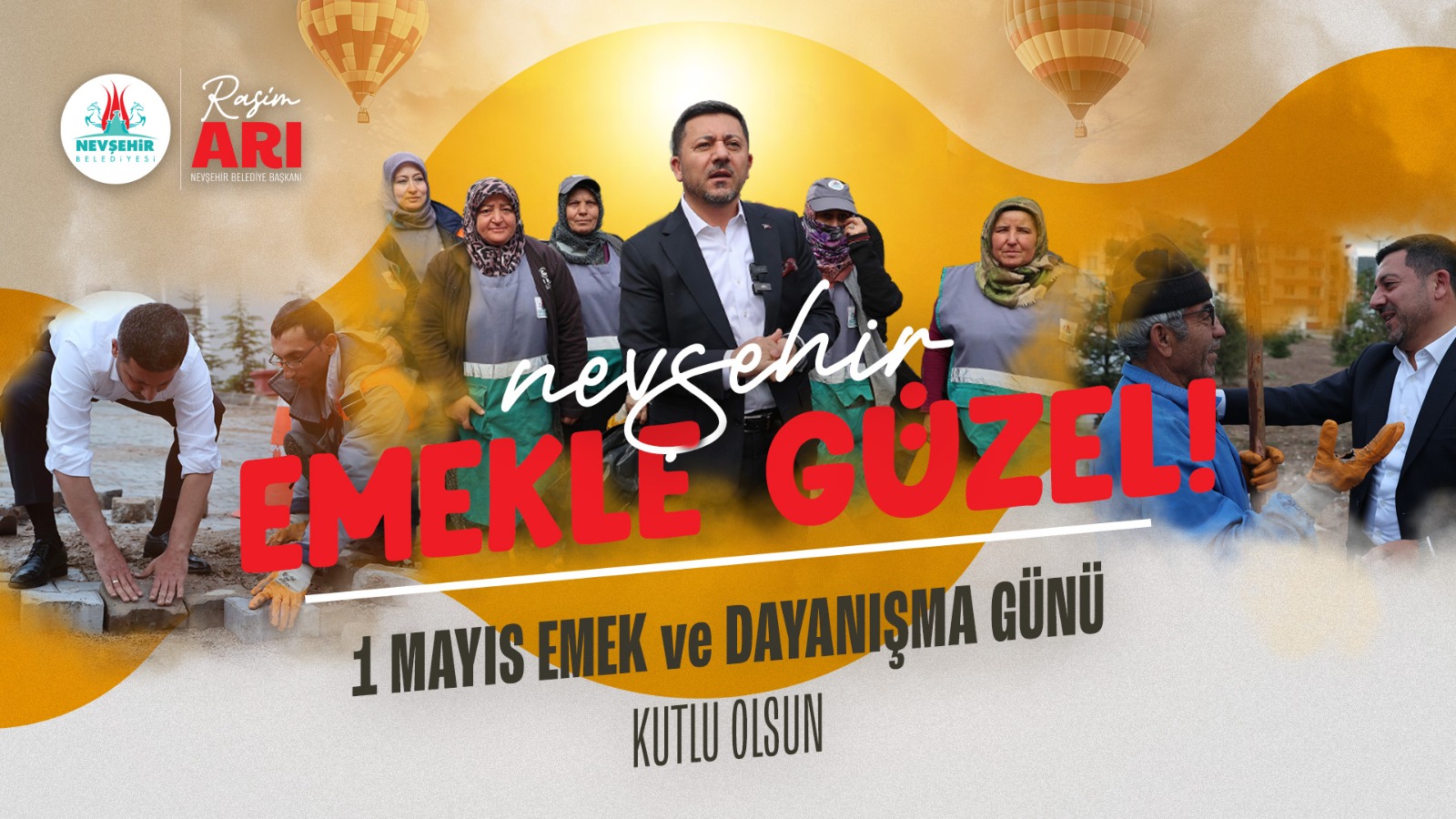 Belediye Başkanı Rasim Arı&rsquo;dan 1 Mayıs Mesajı