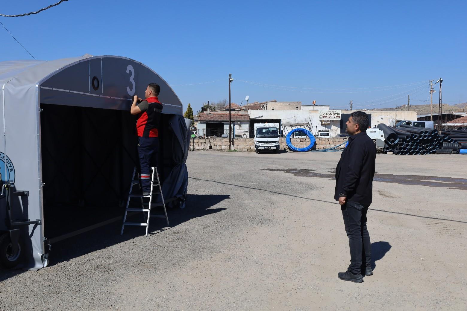 Avanos'ta Taziye &Ccedil;adırları Hizmete Girdi