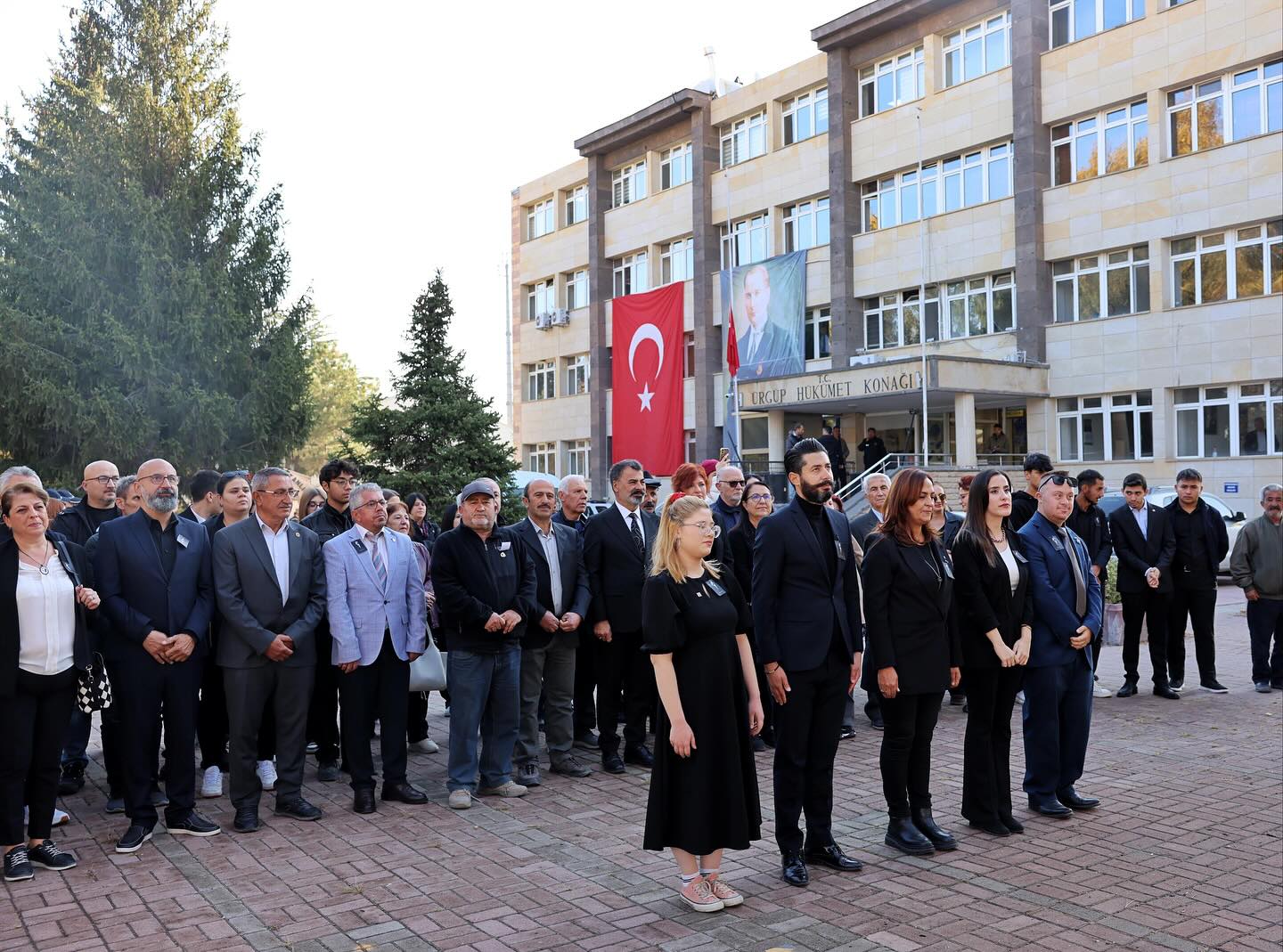 &Uuml;rg&uuml;p&rsquo;te 10 Kasım Atat&uuml;rk&rsquo;&uuml; Anma T&ouml;reni D&uuml;zenlendi