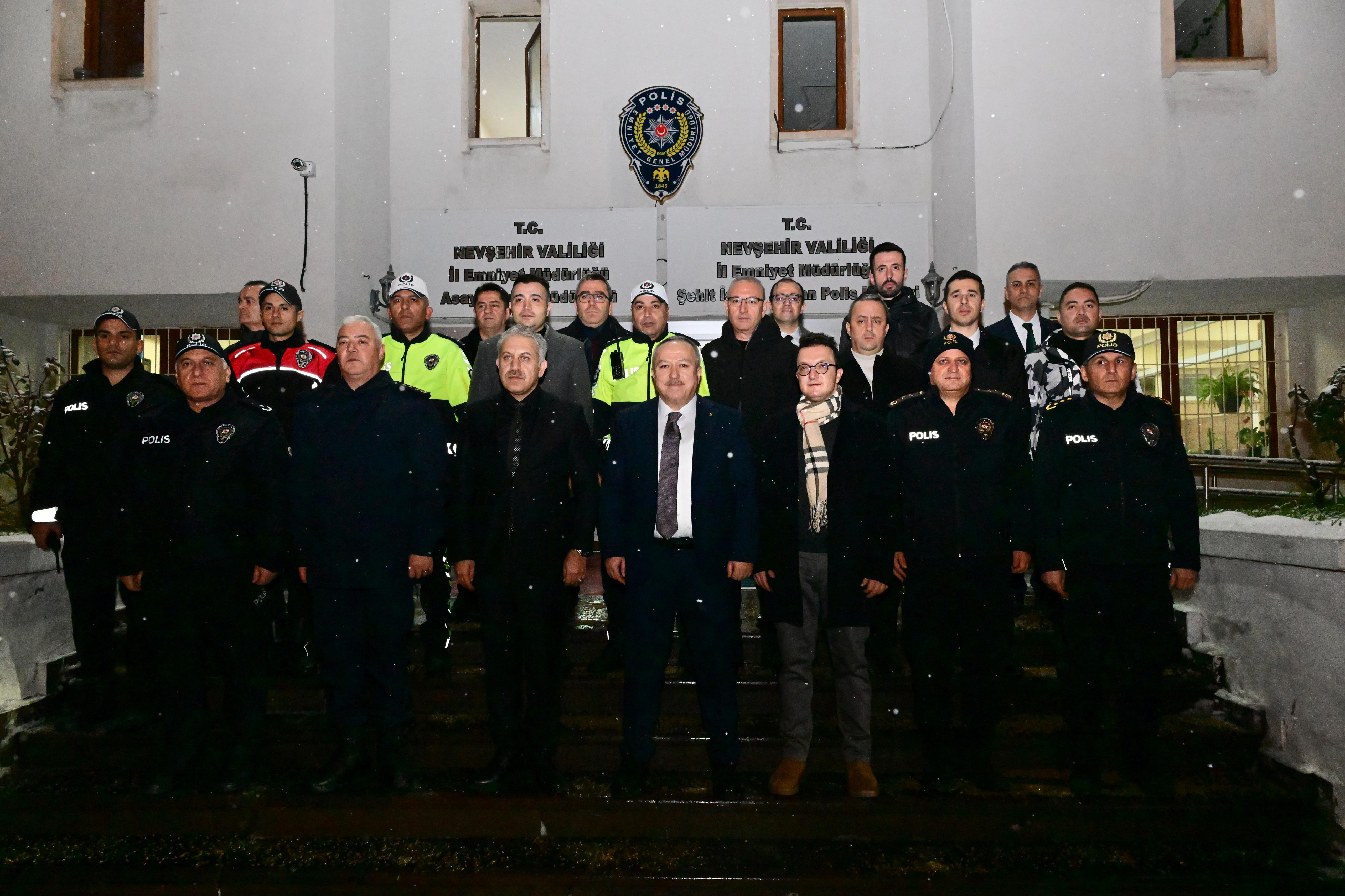 Vali Fidan&rsquo;dan Yeni Yıl G&uuml;venlik Denetimi