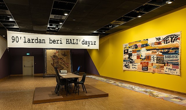 &ldquo;90&rsquo;lardan Beri Halı&rsquo;dayız&rdquo; sergisi Salt Beyoğlu&rsquo;nda ziyarete a&ccedil;ıldı.