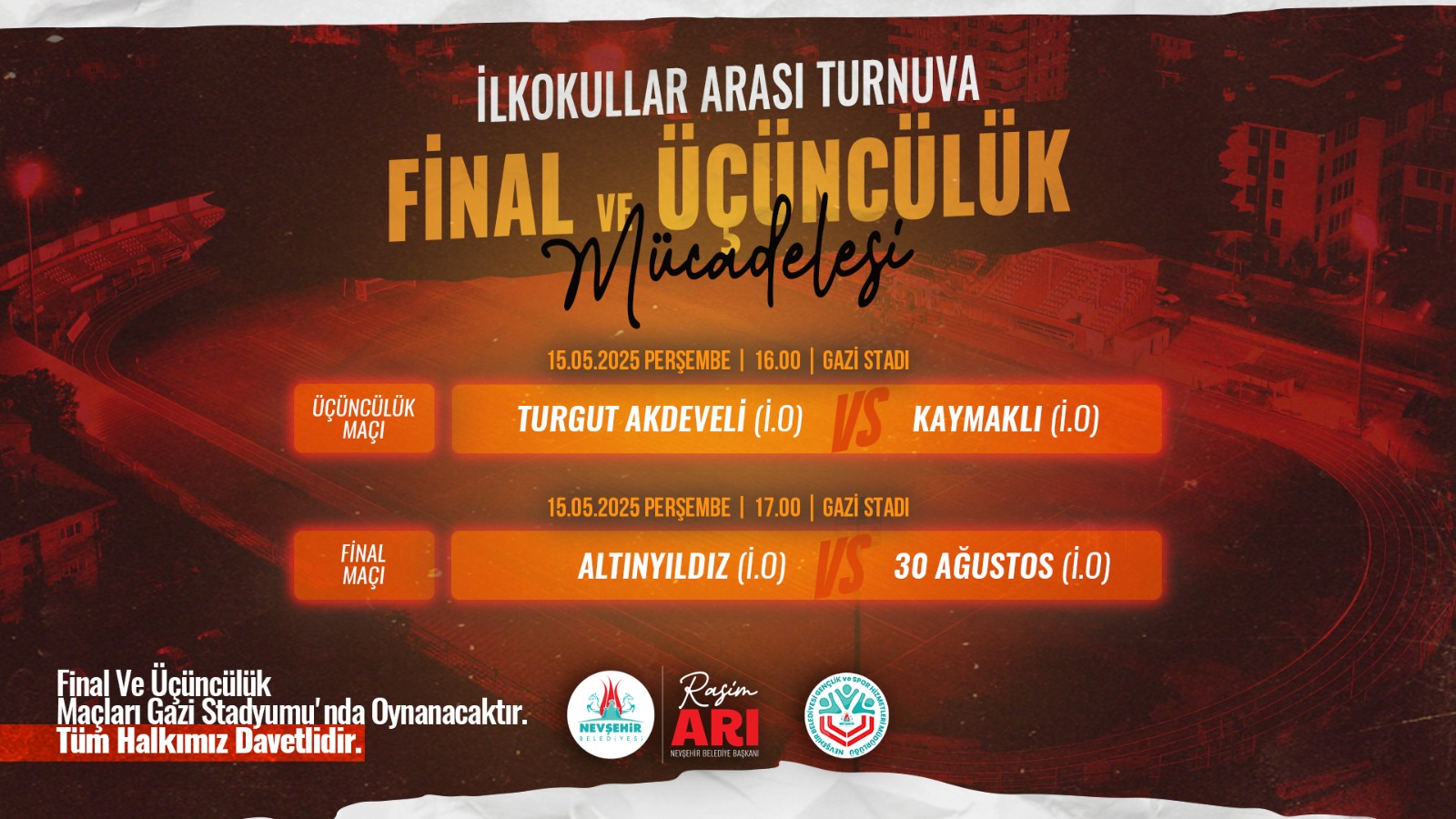 İlkokullar Arası Futbol Turnuvası&rsquo;nda FİNAL Zamanı