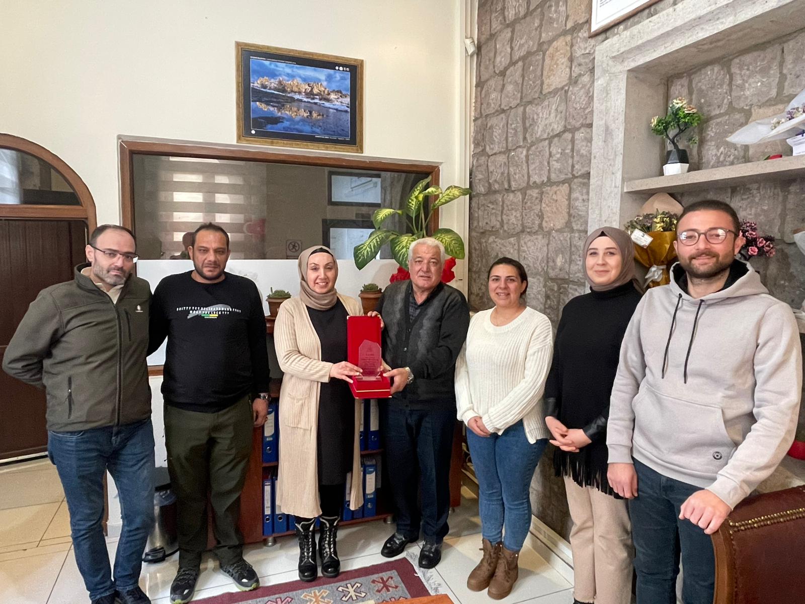 Nevşehir Belediyesi&rsquo;nden Emekliye Ayrılan Personele Teşekk&uuml;r Plaketi