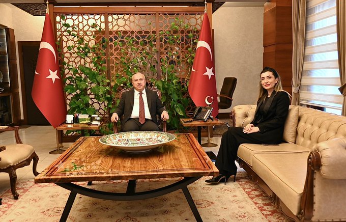 Nevşehir Valisi Fidan, Esma Ersin'i Ağırladı