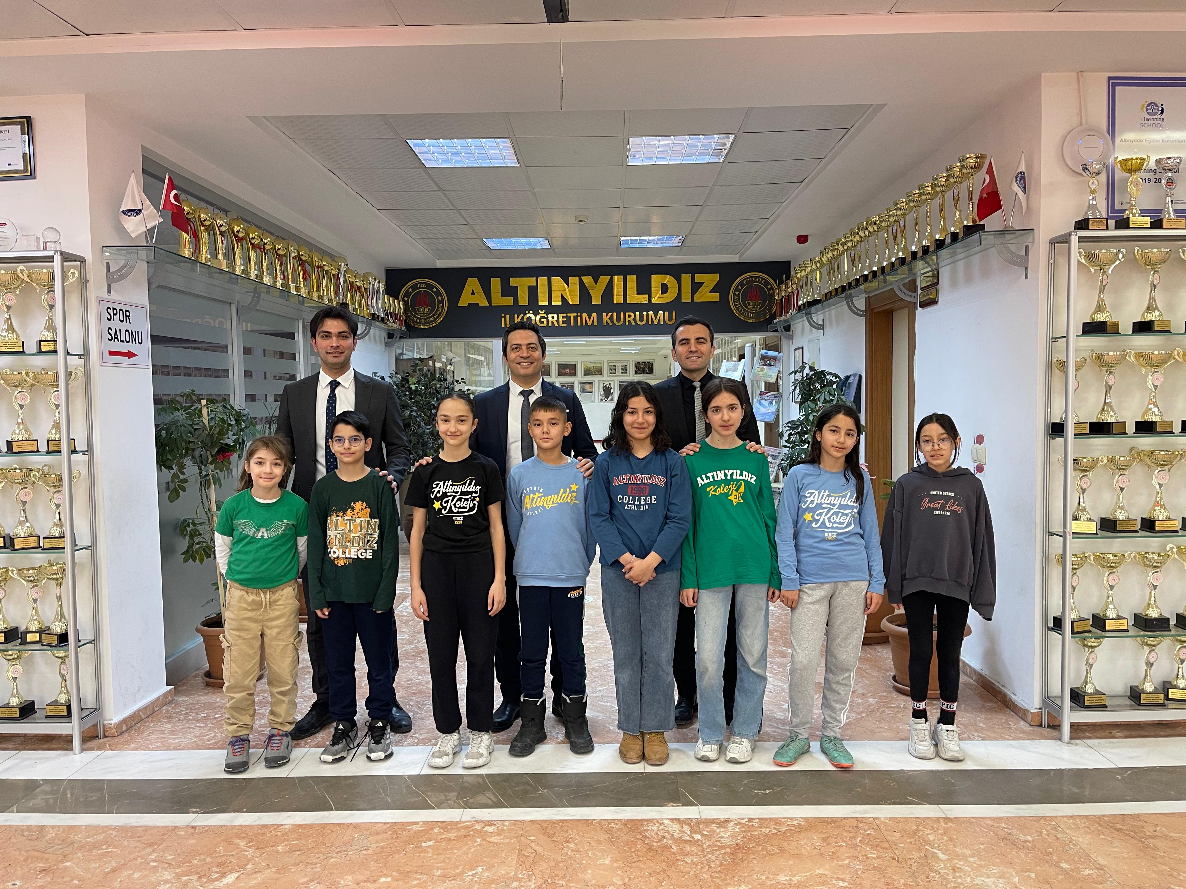 ALTINYILDIZ İLK&Ouml;ĞRETİM KURUMUNDA 27.YIL DERS ZİLİ &Ccedil;ALDI