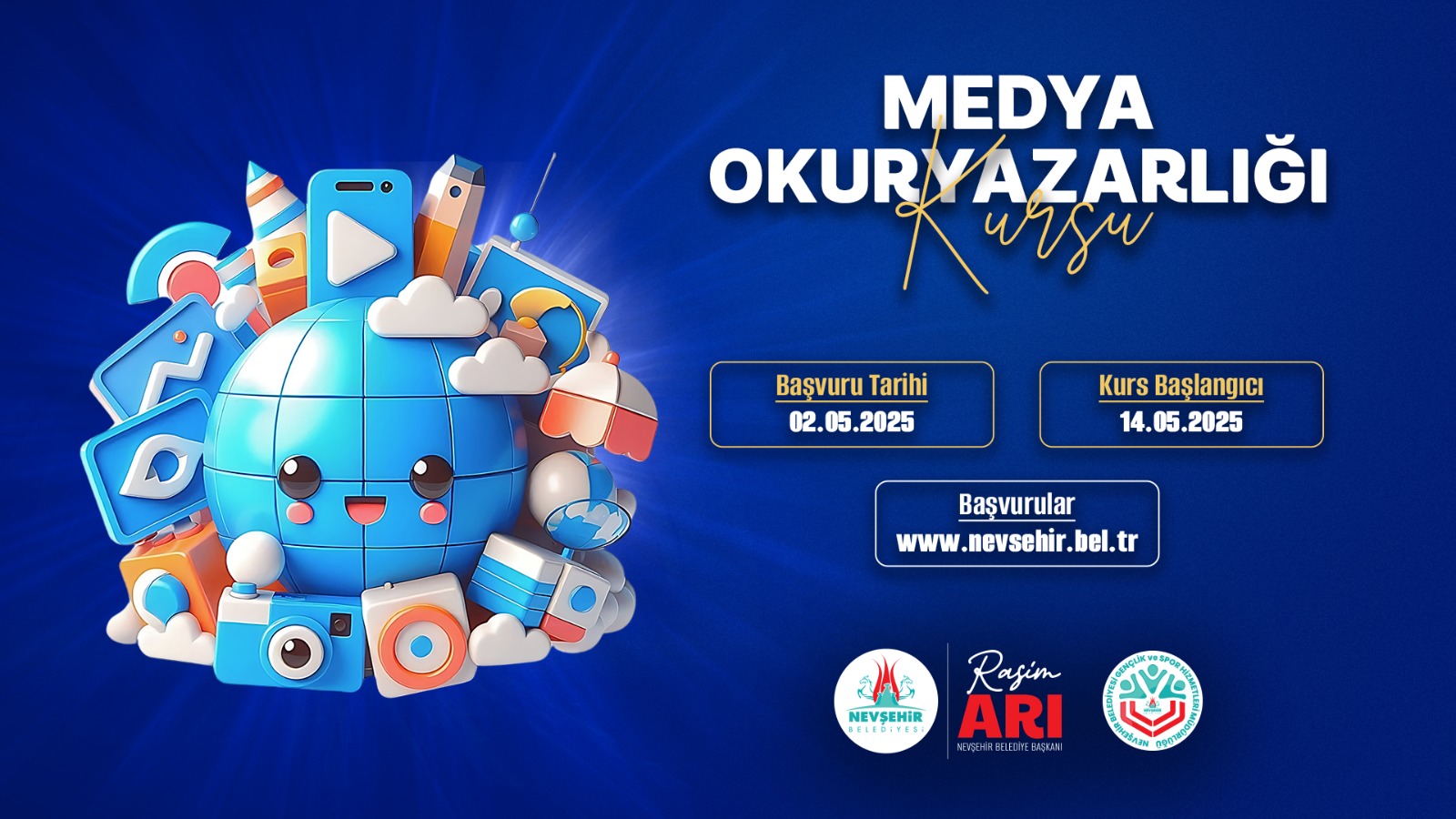 Nevşehir&rsquo;de Medya Okuryazarlığı Kursu A&ccedil;ılıyor