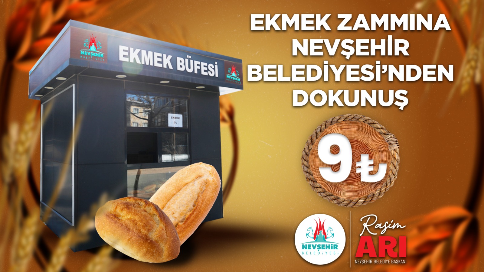 Ekmek Zammına Nevşehir Belediyesi&rsquo;nden Dokunuş