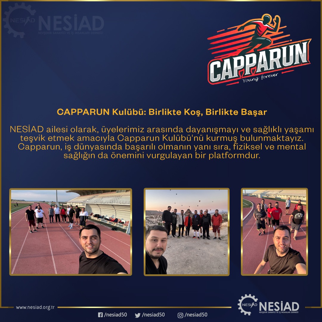 Capparun Kul&uuml;b&uuml;: Birlikte Koş, Birlikte Başar