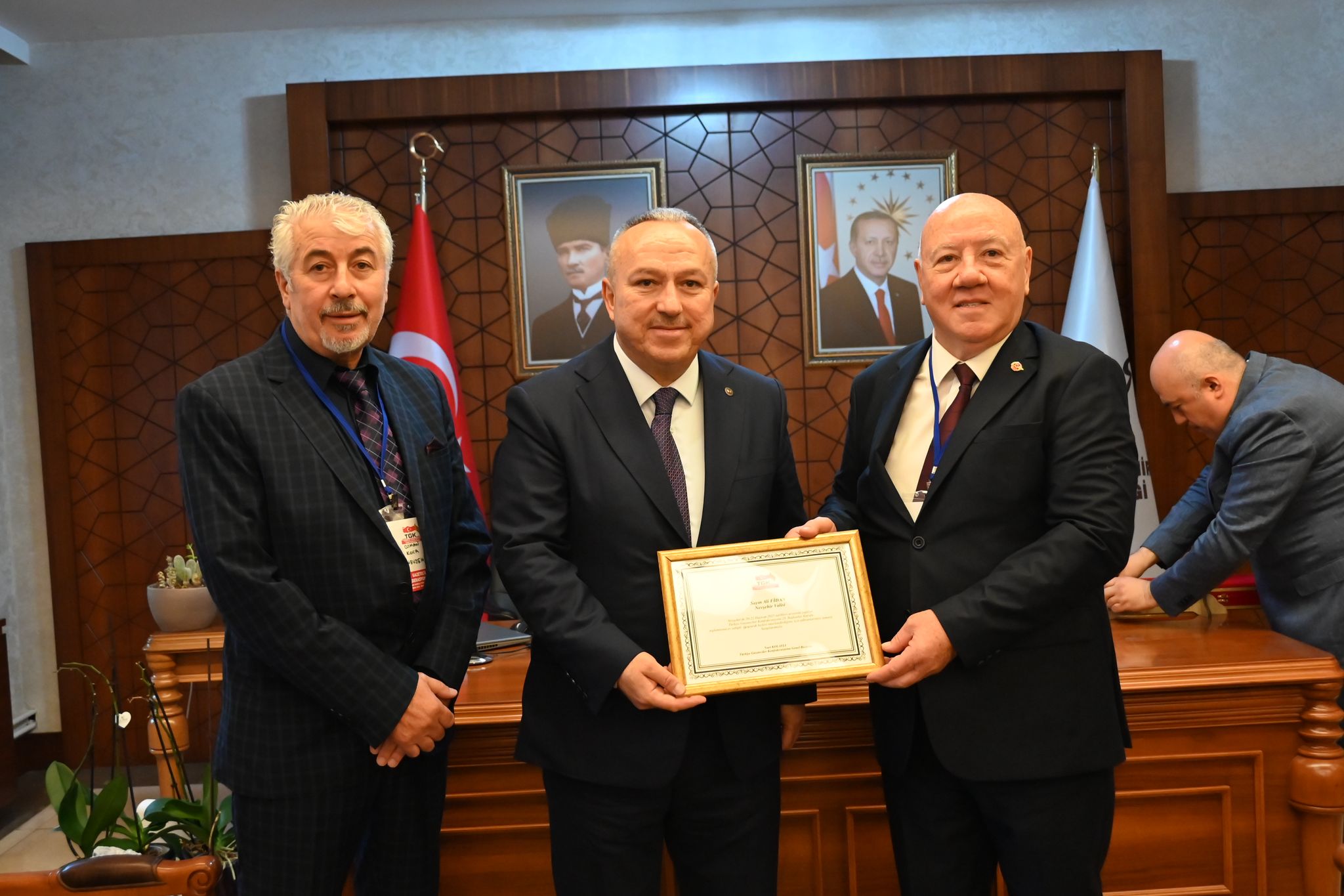 TGK&rsquo;dan Vali Fidan&rsquo;a ziyaret