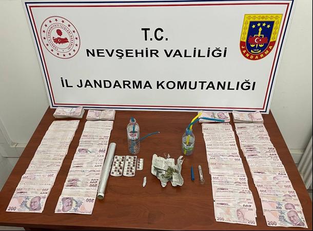 Nevşehir'de Jandarma'dan Uyuşturucu Operasyonu