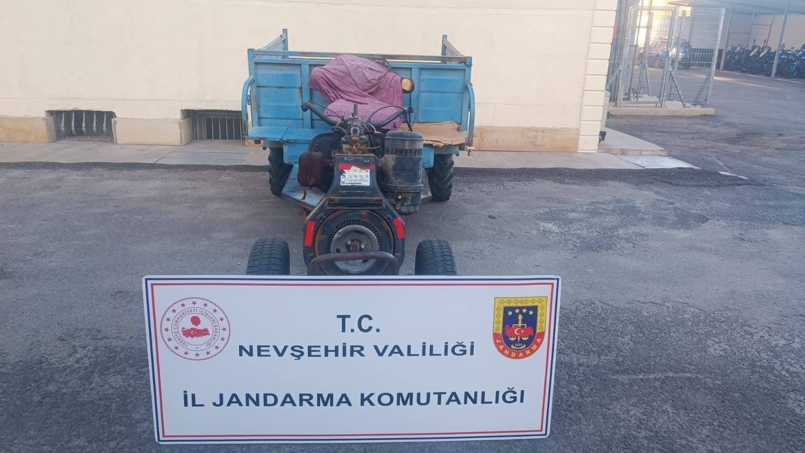 Nevşehir&rsquo;de &Ccedil;alınan Pat Pat Motoru Jandarma Tarafından Bulundu
