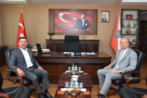 BAŞKAN ARI&rsquo;DAN İL EMNİYET M&Uuml;D&Uuml;R&Uuml; LOĞOĞLU&rsquo;NA ZİYARET