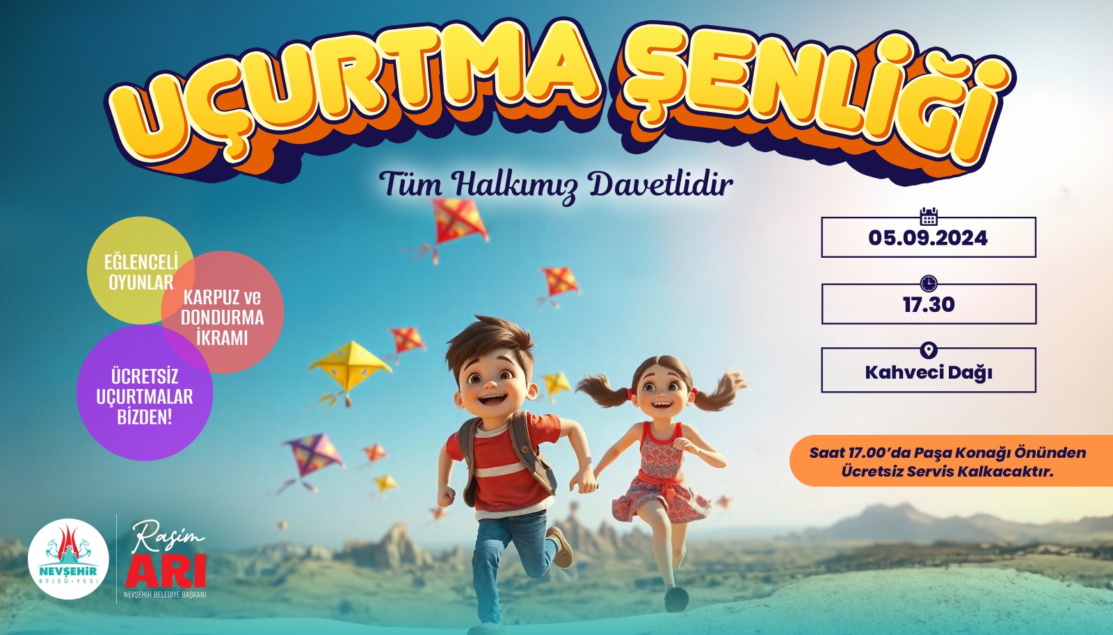 KAHVECİ DAĞI&rsquo;NDA U&Ccedil;URTMA ŞENLİĞİ D&Uuml;ZENLENECEK