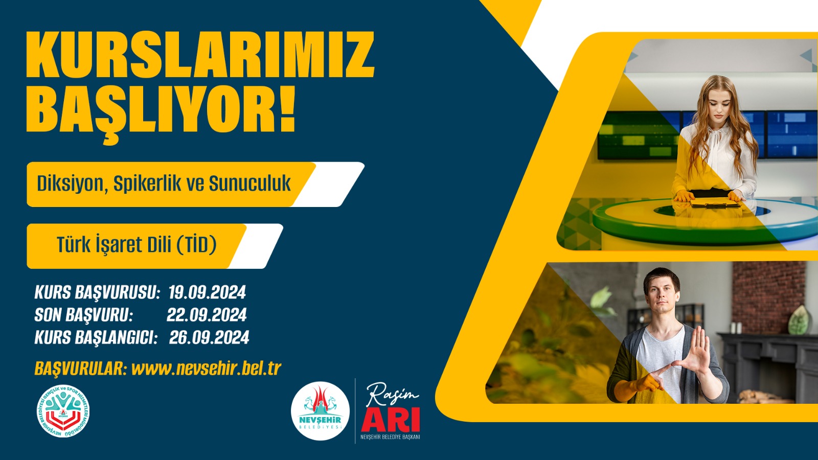 Nevşehir Belediyesi Kapadokya Eğitim Merkezi (KAPEM) İki Yeni Kurs A&ccedil;ılıyor!