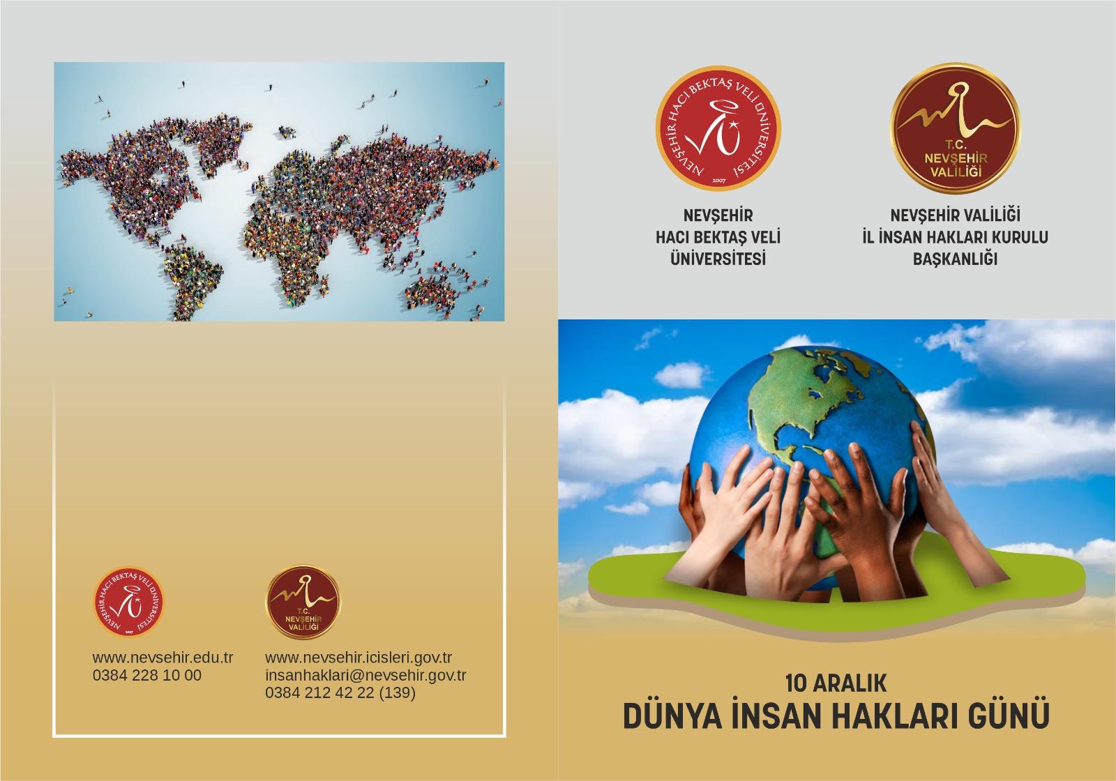 Nevşehir İnsan Hakları Paneli D&uuml;zenleniyor: 10 Aralık D&uuml;nya İnsan Hakları G&uuml;n&uuml; Etkinliği