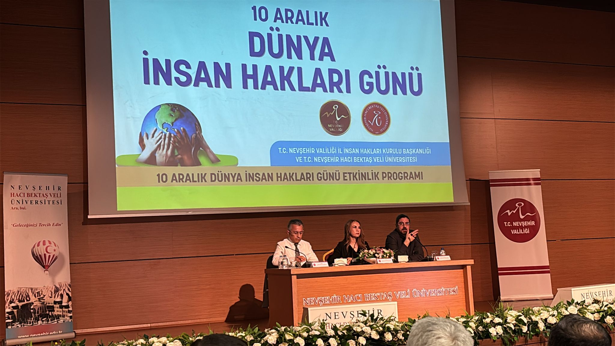 Nevşehir&rsquo;de İnsan Hakları Paneli Ger&ccedil;ekleştirildi: 10 Aralık D&uuml;nya İnsan Hakları G&uuml;n&uuml; Etkinliği