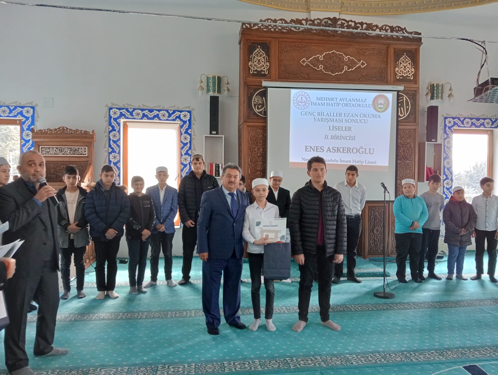 NEVŞEHİR "GEN&Ccedil; BİLALLER EZAN OKUMA YARIŞMASI" İL FİNALİ