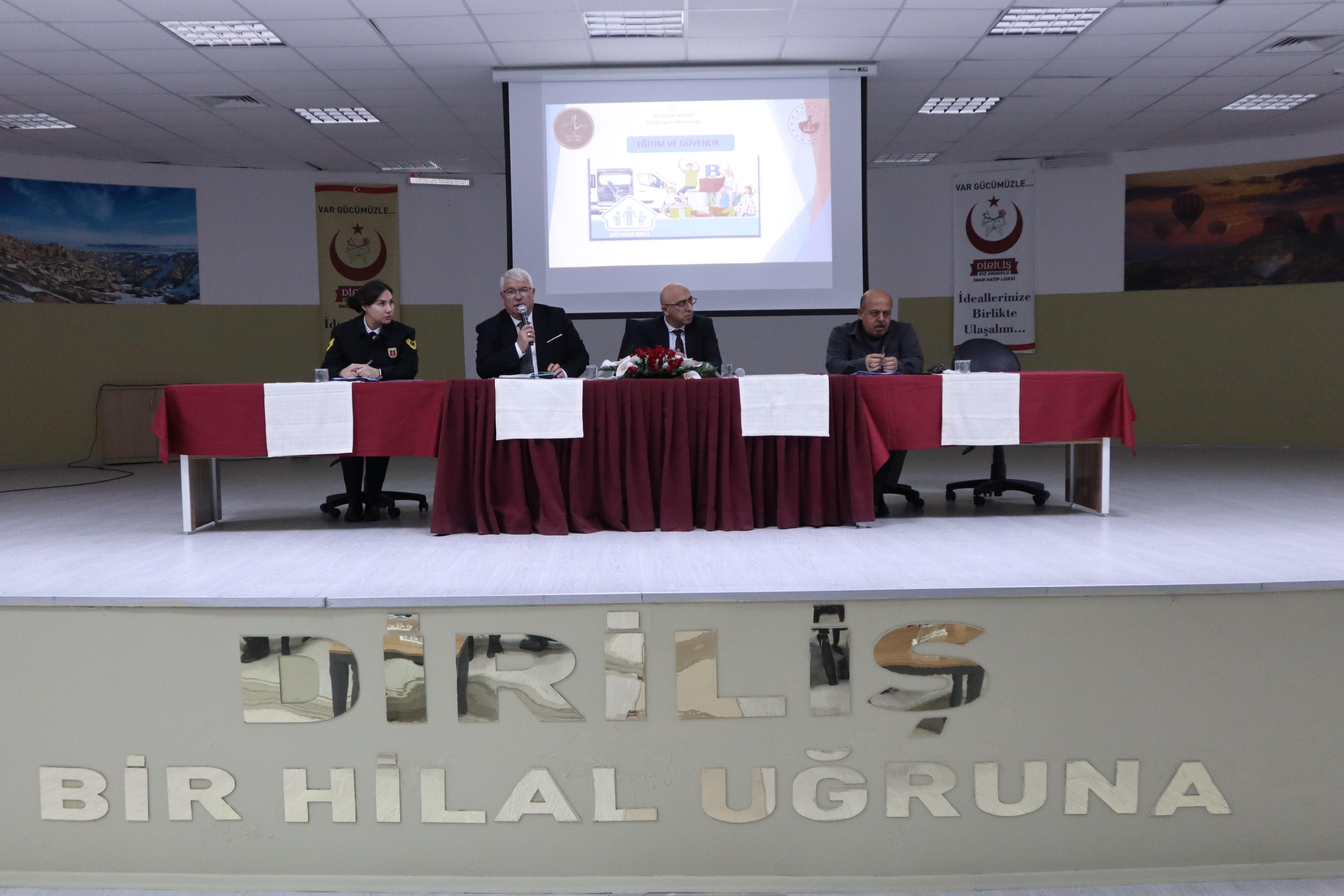 2024-2025 EĞİTİM &Ouml;ĞRETİM YILI 2.D&Ouml;NEM OKUL G&Uuml;VENLİĞİ TOPLANTISI YAPILDI