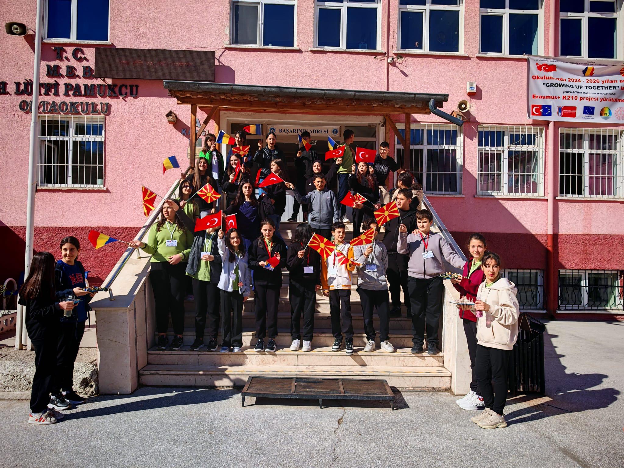 ERASMUS+ PROGRAMI KAPSAMINDA KUZEY MAKEDONYA VE ROMANYA'DAN GELEN MİSAFİRLER AĞIRLADI