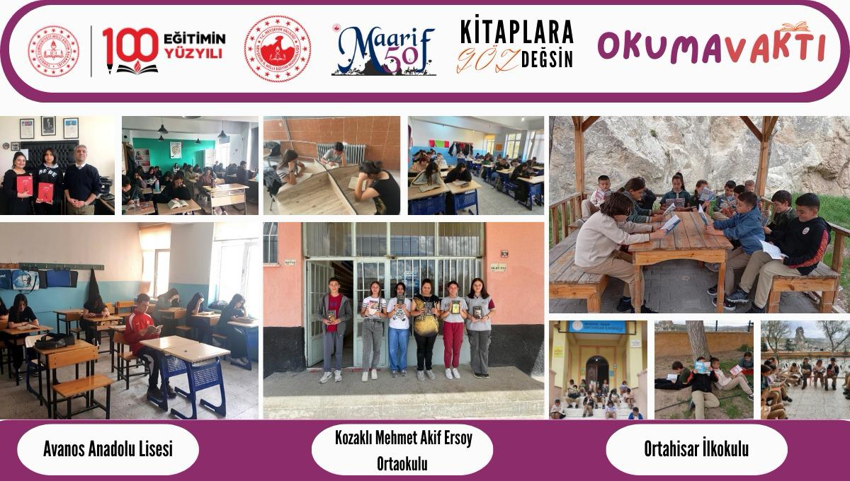 Maarif50-Kitaplara G&ouml;z Değsin Projesi-Okuma Vakti Faaliyeti Devam ediyor