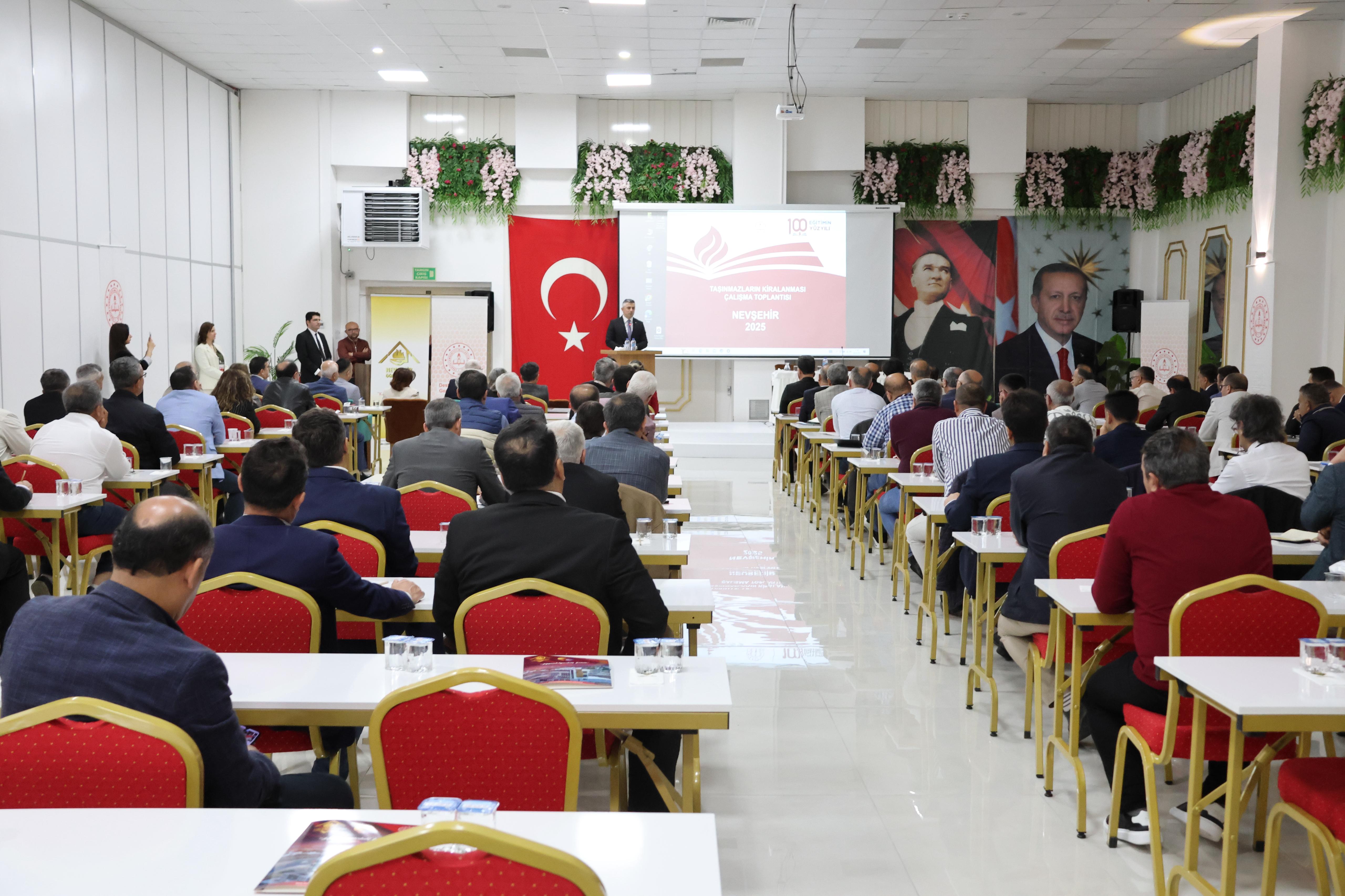 Mill&icirc; Eğitim Bakanlığı Destek Hizmetleri Genel M&uuml;d&uuml;rl&uuml;ğ&uuml; Tarafından, Nevşehir'de D&uuml;zenlenecek Olan &Ccedil;alışma Toplantısı Başladı