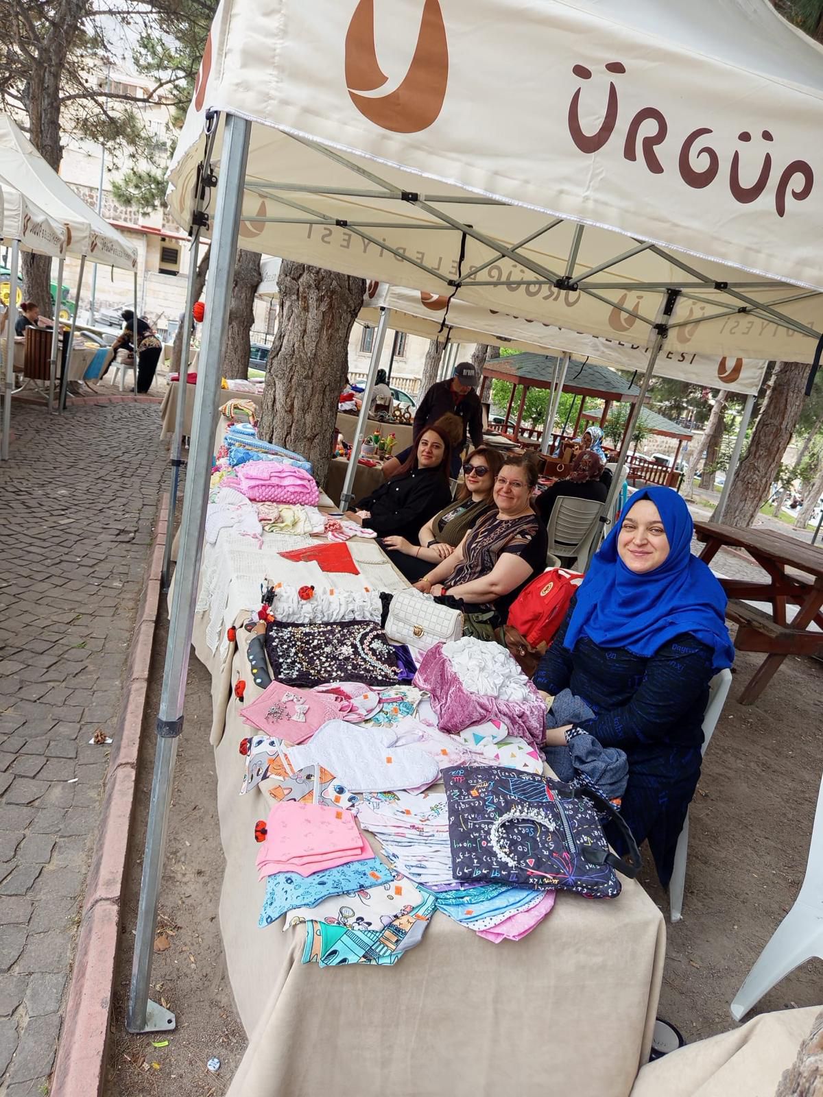 &Uuml;rg&uuml;p'te Kadın Emeği Pazarı Kuruldu
