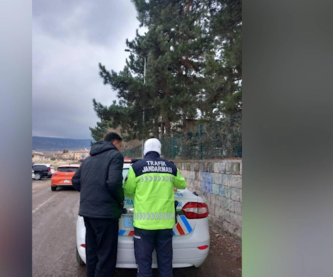 Nevşehir'de Trafik Magandasına Ge&ccedil;it Yok