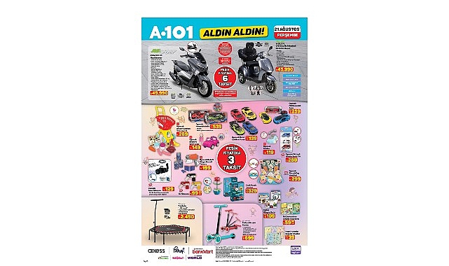 A101&rsquo;de 21 Ağustos&rsquo;ta Mobilite, Elektronik ve Ev &Uuml;r&uuml;nleri Satışta