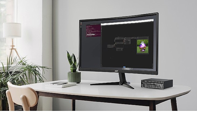 Acer, NVIDIA GB10 Superchip &Uuml;zerine Kurulu Veriton GN100 AI Mini İş İstasyonunu Tanıttı